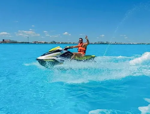 Cancun Parasailing and Jet Ski Adventure