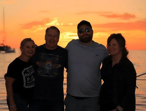 Cabo Sunset Catamaran Cruise: El Arco & Open Bar Experience