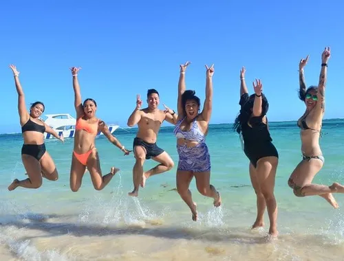 kimbara travel boat party in Punta Cana