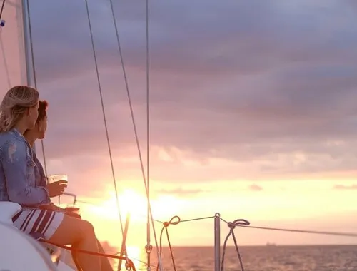 Los Cabos Sunset Whale Watching Cruise with Open Bar