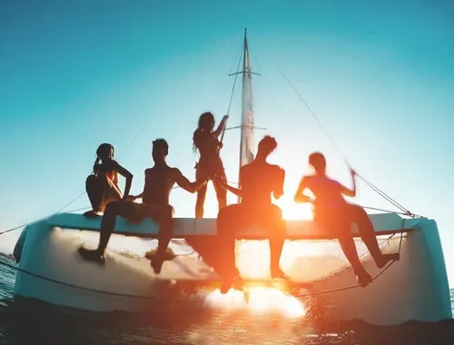 Cartagena Sunset Catamaran Cruise with Open Bar and Music