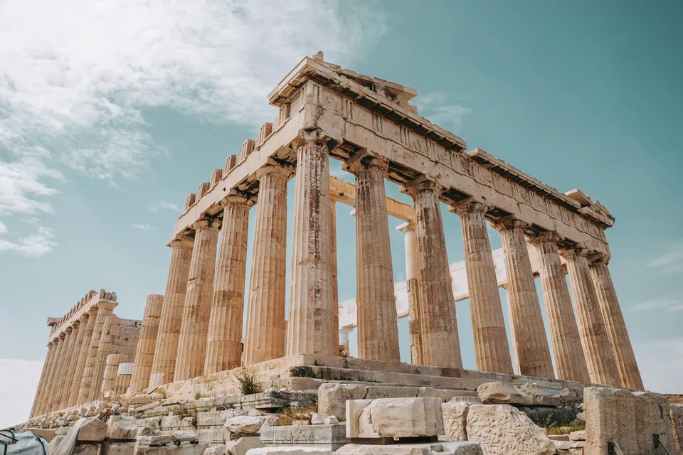 The Parthenon on the Acropolis of Athens. Photo via Unsplash