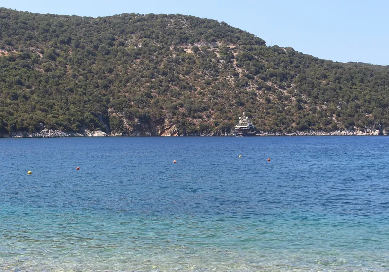 Boat trip along the Kefalonia coast